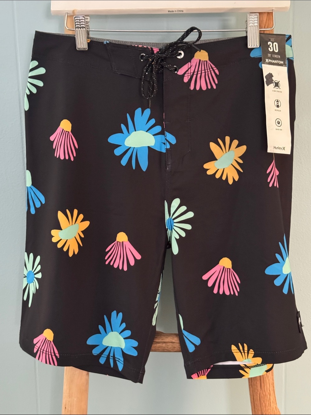 NWT HURLEY Phantom Weekender 20" Length Boardshorts Surf Swim Board Shorts ~ 30